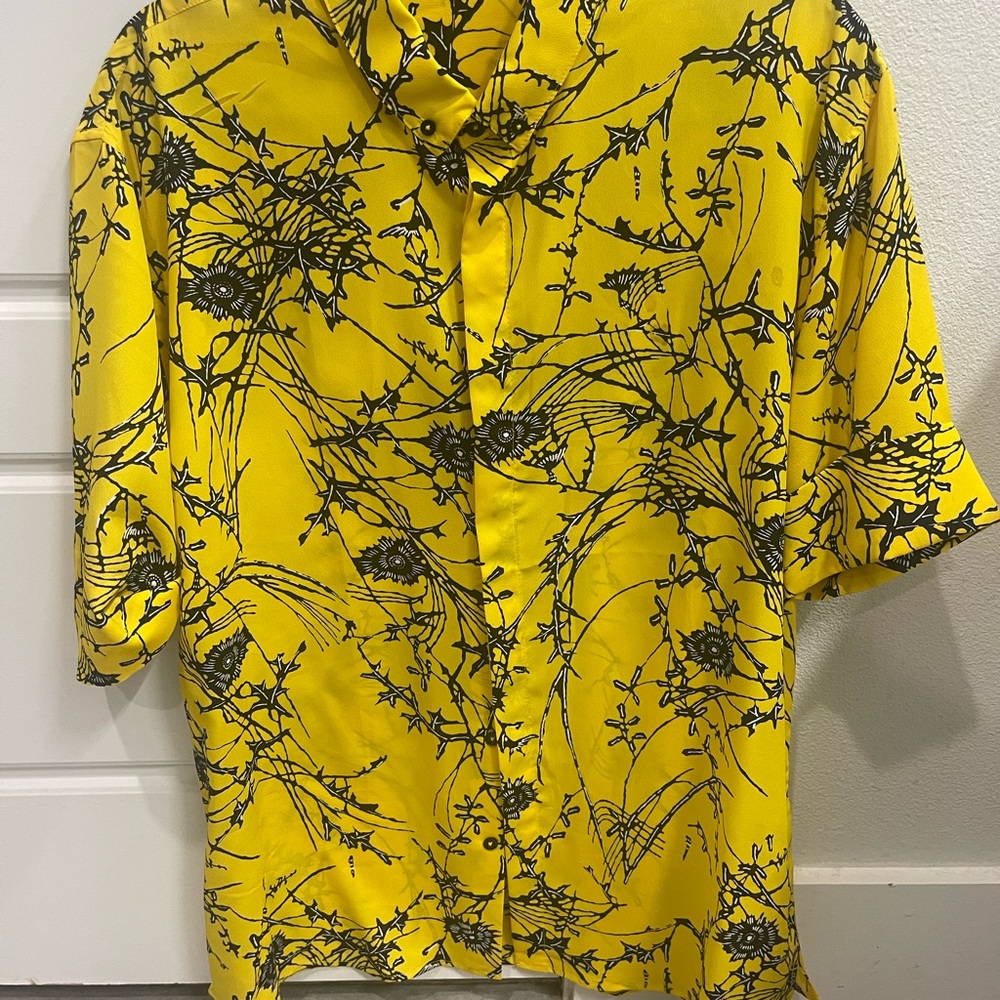 Haider Akermann button down designer shirt
